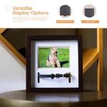 Pearhead Pet Collar Keepsake Picture Frame, Pet Owner Holiday Christmas Gift, Espresso from Pearhead Inc.
