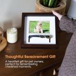Pearhead Pet Collar Keepsake Picture Frame, Pet Owner Holiday Christmas Gift, Espresso from Pearhead Inc.