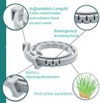 Flea and Tick Collar for Cat, Made with Natural Plant Based Essential Oil, Safe and Effective Repels Fleas and Ticks, Waterproof, 12 Months Protection, 13.8 in (2 Packs) from Taom LLC