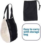 HNYG 30-120 lbs Large Dog Sling for Rear Legs Helps Elderly Dogs with Reduced Mobility, Dog Support K9 Dog Lift Harness, Dog Lifter for Arthritis ACL Rehabilitation Rehab, 7" x 51" by HUANGYUAN