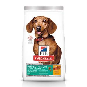 Hill's Science Diet Adult Perfect Weight Small & Mini Chicken Recipe Dry Dog Food, 15 lb. Bag by Hill's Science Diet
