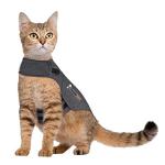 ThunderShirt Classic Cat Anxiety Jacket, Heather Gray, Medium by Thundershirt