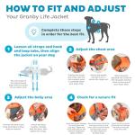 Outward Hound Granby Splash Orange Dog Life Jacket, Large from Outward Hound