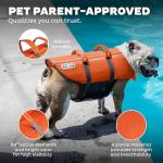 Outward Hound Granby Splash Orange Dog Life Jacket, Large from Outward Hound