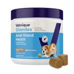 Glandex Anal Gland Soft Chew Treats with Pumpkin for Dogs 60ct Chews with Digestive Enzymes, Probiotics Fiber Supplement for Dogs â Vet Recommended - Boot The Scoot (Peanut Butter) - by Vetnique Labs by Glandex