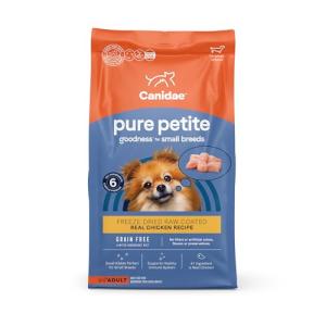 Canidae Pure Petite Raw Coated Chicken Dog Food 10Lb from CANIDAE Corporation
