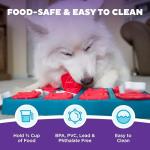 Nina Ottosson by Outward Hound Dog Brick Interactive Treat Puzzle Dog Toy, Intermediate by Outward Hound