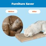 Reversible Cardboard Cat Scratcher and Play Pad