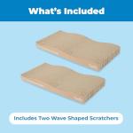 Reversible Cardboard Cat Scratcher and Play Pad