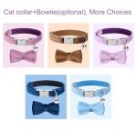 Customizable Nylon Cat Collar with Name Plate