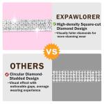 Cute Rhinestone Cat Collar with Quick Release Bell