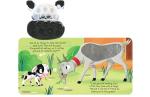 Fidgimals Cow Sensory Board Book for Kids