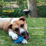 EASTBLUE Indestructible Squeaky Dog Chew Ball