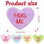 5-Pack Heart Catnip Toys for Valentine's Day