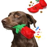 Rose Puzzle Dog Toy for Fun and Play
