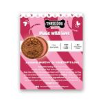 Three Dog Bakery Red Velvet Dog Treats 13 oz