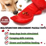 Rose Puzzle Dog Toy for Fun and Play
