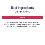 Three Dog Bakery Red Velvet Dog Treats 13 oz