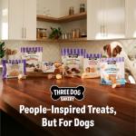 Three Dog Bakery Red Velvet Dog Treats 13 oz