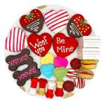 Valentine's Dog Treats Gift Box - 22 Gourmet Snacks