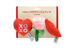 Valentine’s Day Plush Dog Toy Set - 3 Pack