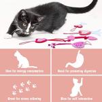 Valentine's Day Catnip Toys with Feathers and Bells