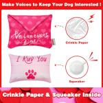 Valentine's Day Squeaky Dog Toys for All Sizes
