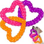 Valentine's Day Heart Dog Chew Toys for Puppies