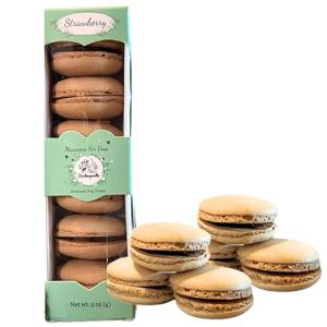 All-Natural Dog Macarons - Strawberry Flavor Treats