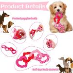 Valentine's Day Heart Shaped Dog Chew Toy