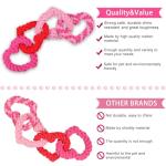 Valentine's Day Heart Shaped Dog Chew Toy