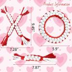 Valentine’s Day Dog Rope Toys - 3 Pack