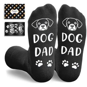 HAPPYPOP Dog Dad Gifts - Fun Pet Socks