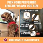 Active Pets Dog Car Harness - Seatbelt for Travel