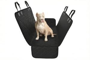 Black Dog Car Hammock Cover - Universal Fit