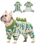 Dinosaur Costume Dog Pajamas for Small Dogs