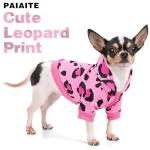Cozy Pink Leopard Hoodie for Dogs