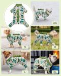 Dinosaur Costume Dog Pajamas for Small Dogs