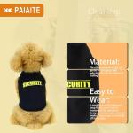 Cozy Cotton Dog Shirt Vest for Comfort