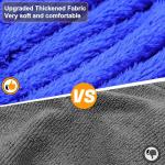 Bienbee Quick-Dry Absorbent Dog Bathrobe, XL