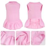 Summer Sleeveless Dog Dress for Small Pets