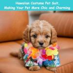 Hawaiian Costume Set for Small to Medium Pets
