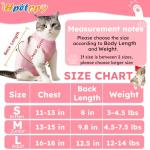 Cat Recovery Suit for Spay Wounds - Pink M