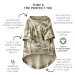 Toby II Organic Cotton Pet T-Shirts – 3 Pack