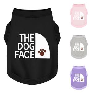 Funny Dog Shirt: Soft Cotton Clothes for Dogs