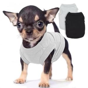 2-Pack Summer Dog Shirts for Small Dogs