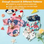 Weewooday Floral Summer T-Shirts for Small Dogs