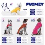 Waterproof Winter Dog Coat with Built-in Harness