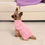 2 Pack Cozy Dog Sweaters for Small Dogs