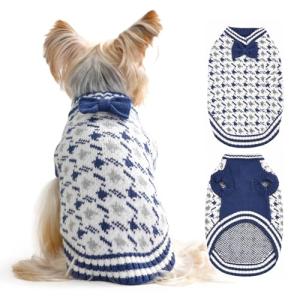 Cozy V-Neck Sweater for Small Dogs